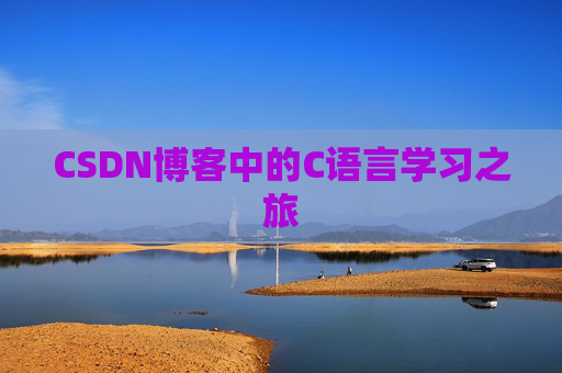CSDN博客中的C语言学习之旅